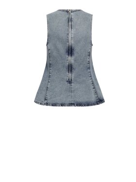 Co'Couture - PancyCC Denim Top - Lev. feb/mar.