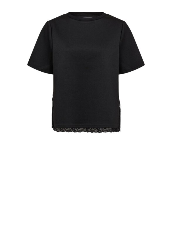 Co'Couture - EviCC Lace Tee - Lev. feb/mar.