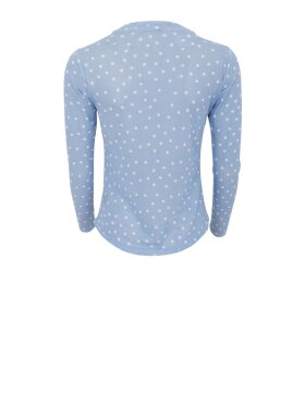 Black Colour - Annie Mesh Blouse