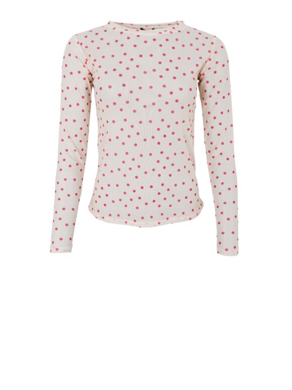 Black Colour - Annie Mesh Blouse