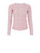 Black Colour - Annie Mesh Blouse