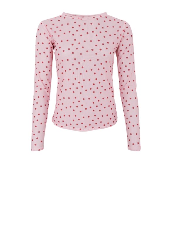 Black Colour - Annie Mesh Blouse