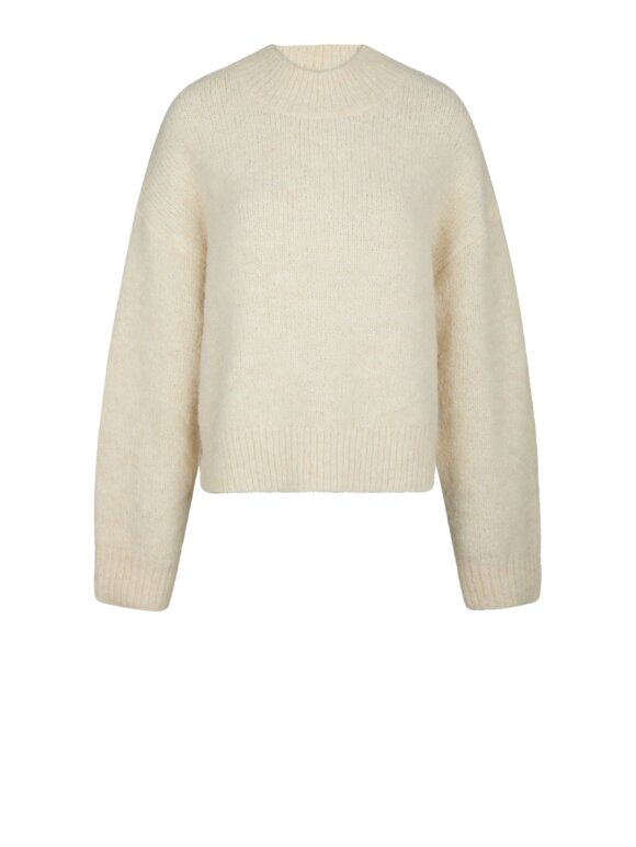 Neo Noir - Paulina Fluffy Knit Blouse Neo Noir - Paulina Fluffy Knit Blouse