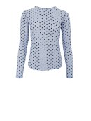 Black Colour - JENNIE DOTTED MESH BLOUSE - Lev. 12.1.26 Black Colour - JENNIE DOTTED MESH BLOUSE - Lev. 12.1.26