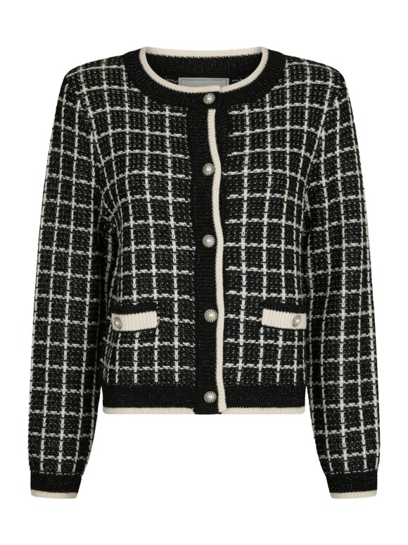 Neo Noir - 164513 Doro Stirch Knit Cardigan