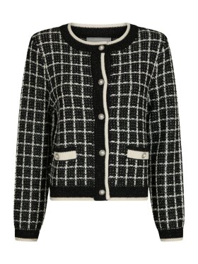 Neo Noir - Doro Stirch Knit Cardigan Neo Noir - Doro Stirch Knit Cardigan