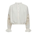 Co'Couture - 45078 StinaCC Emb Blouse , Lev Feb/Marts Co'Couture - 45078 StinaCC Emb Blouse , Lev Feb/Marts