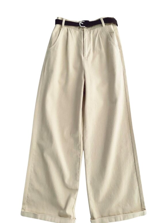 WithBlack -  WBLSteffi HW Wide Pant