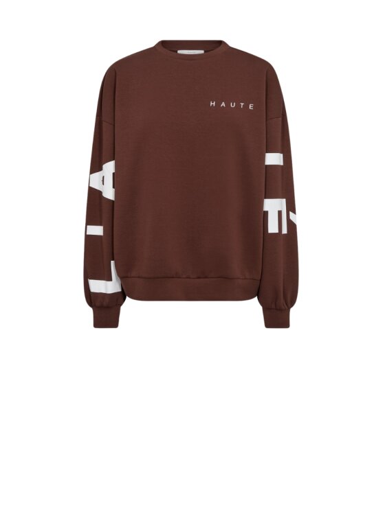 Haute L'Amitié - Maxi Split Logo Sweat HL10413 - Candyfloss