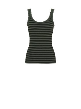 Tim & Simonsen - Isa Stripe Dark Rib Top