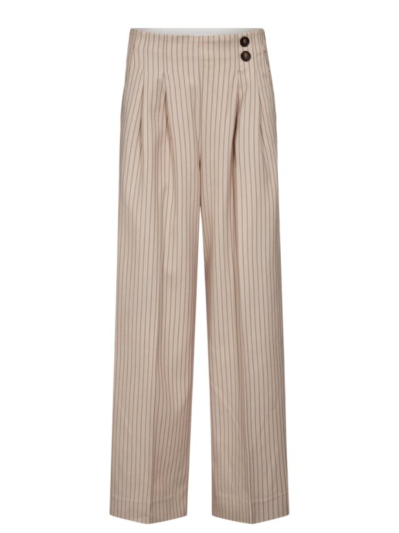 Co'Couture - SalvieCC Pleat Pant - Lev. feb/mar.