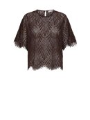 Co'Couture - LetiCC Lace Blouse - Lev. mar.