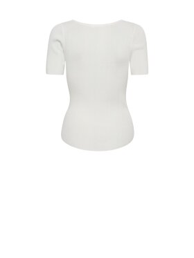 Co'Couture - ClaireCC Rib Tee - Lev. mar.