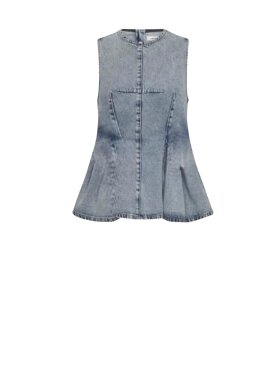 Co'Couture - PancyCC Denim Top - Lev. feb/mar.