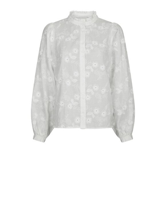 Neo Noir - Oda Deco Emb Shirt Neo Noir - Oda Deco Emb Shirt
