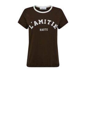 Haute L'amitié - Neckline logo Tee