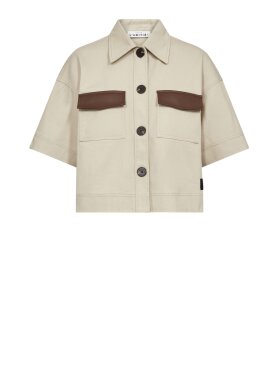 Haute L'amitié - Bowie Crop Pocket Shirt