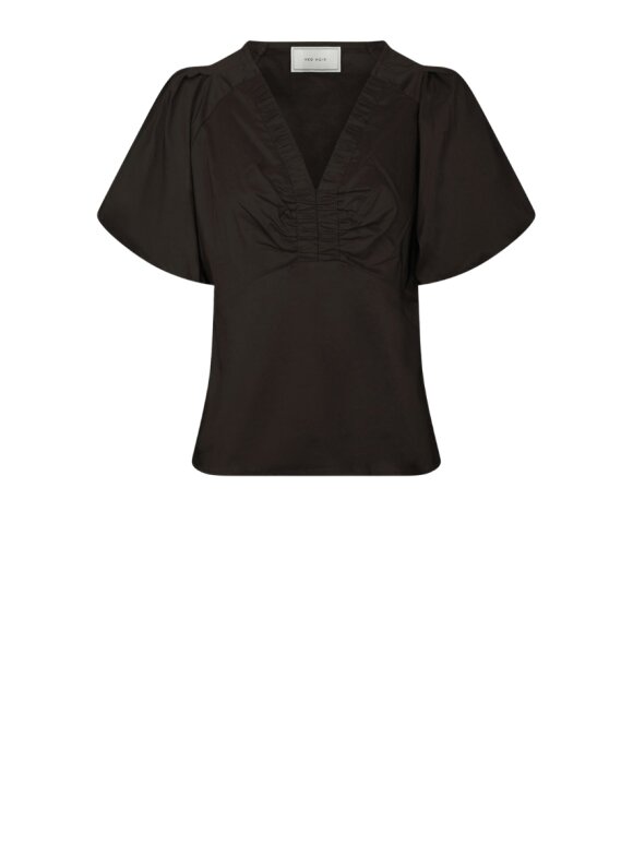 Neo Noir - Irina Poplin Blouse Neo Noir - Irina Poplin Blouse