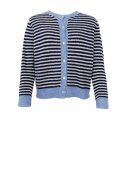 Black Colour - BCDell Striped Knit Cardigan