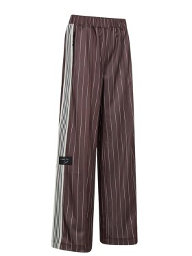 Haute L'amitié - Baggy Pin Stripe Track Pants