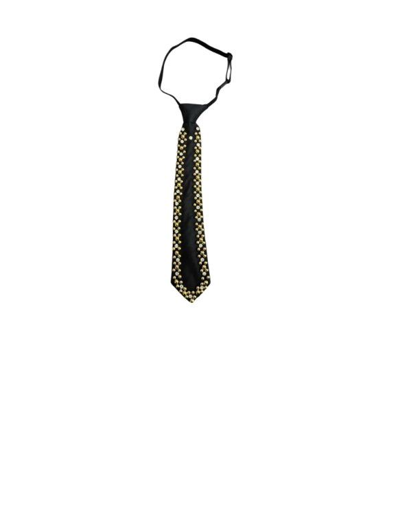 Tim & Simonsen - Tie Black w.Studs