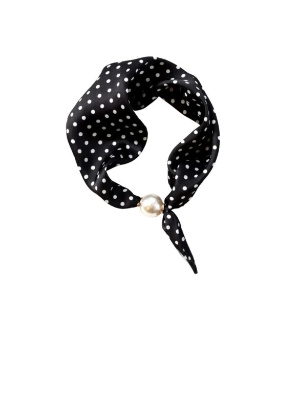 Tim & Simonsen - Chloe Scarf w/Megnetic Pearl