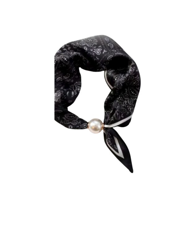 Tim & Simonsen - Chloe Scarf w/Megnetic Pearl