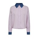 Co'Couture - KarinaCC Stripe Mix Shirt