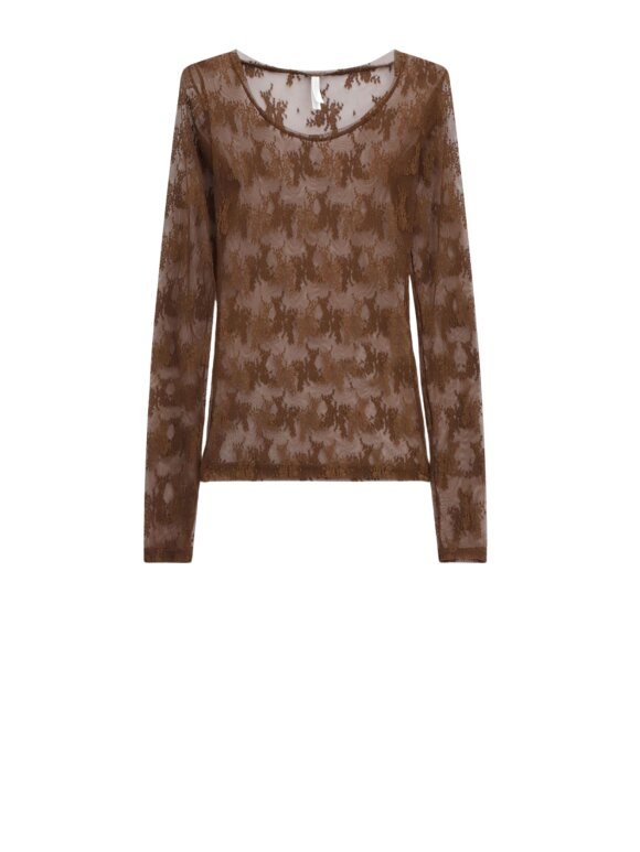 Imperial - TW91LMX Mesh Blouse