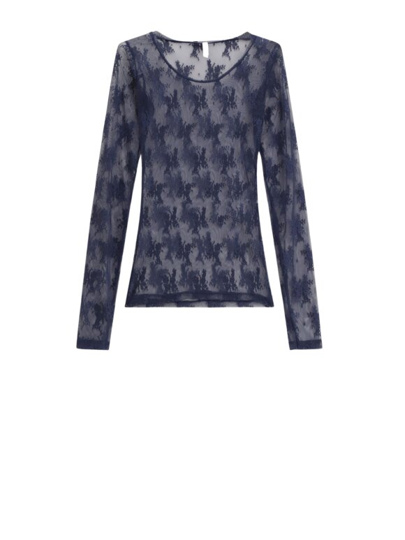 Imperial - TW91LMX Mesh Blouse