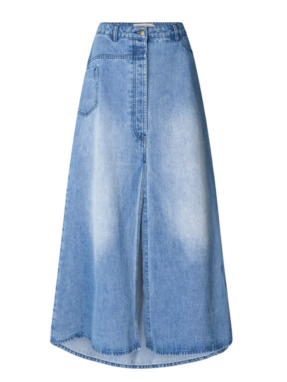 Rabens Saloner - Emmali Denim Long Skirt Rabens Saloner - Emmali Denim Long Skirt