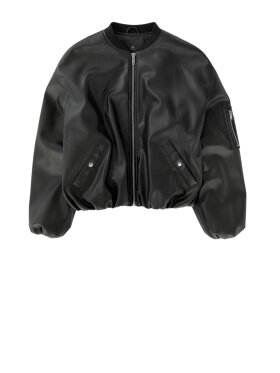WithBlack - WBLTracy Vegan Leather Bomber