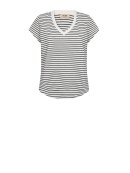 Mos Mosh - MMKala V-SS Stripe Tee Mos Mosh - MMKala V-SS Stripe Tee