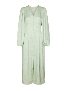 Neo Noir - Alto Pattern Sateen Dress Neo Noir - Alto Pattern Sateen Dress