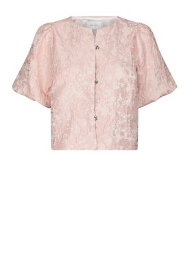 Neo Noir - Aisa Soft Brocade Blouse Neo Noir - Aisa Soft Brocade Blouse