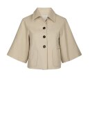 Neo Noir - Rosemma Trench Mini Jacket Neo Noir - Rosemma Trench Mini Jacket