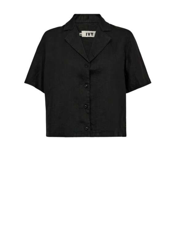 IVY COPENHAGEN - Ivy Karmey SS Linen Shirt
