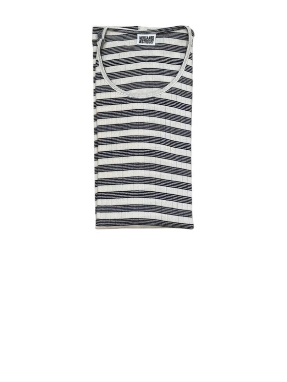 Nørgaard Paa Strøget - 101 Regular BW Stripe T-shirt