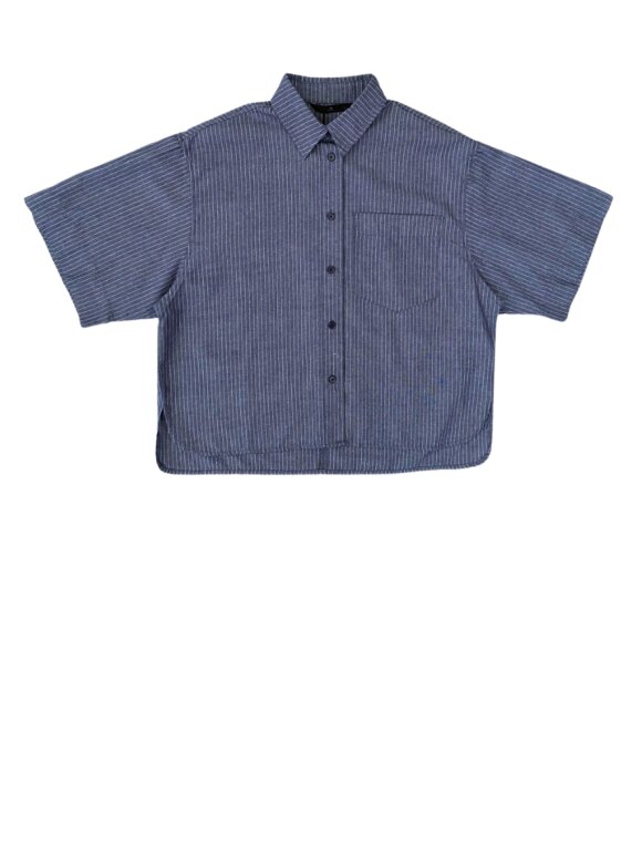 WithBlack - WBLWillow Blue SS Shirt