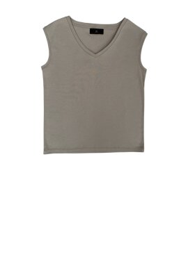 WithBlack - WBLComo SL V-Neck Tee