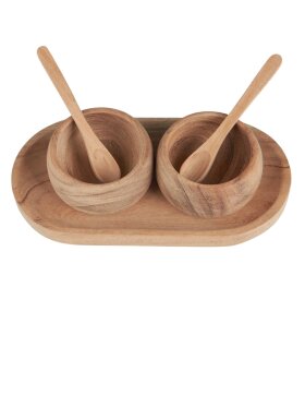 Ib Laursen - Tray Bowls and Spoons