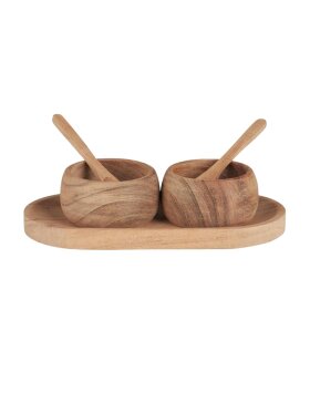 Ib Laursen - Tray Bowls and Spoons