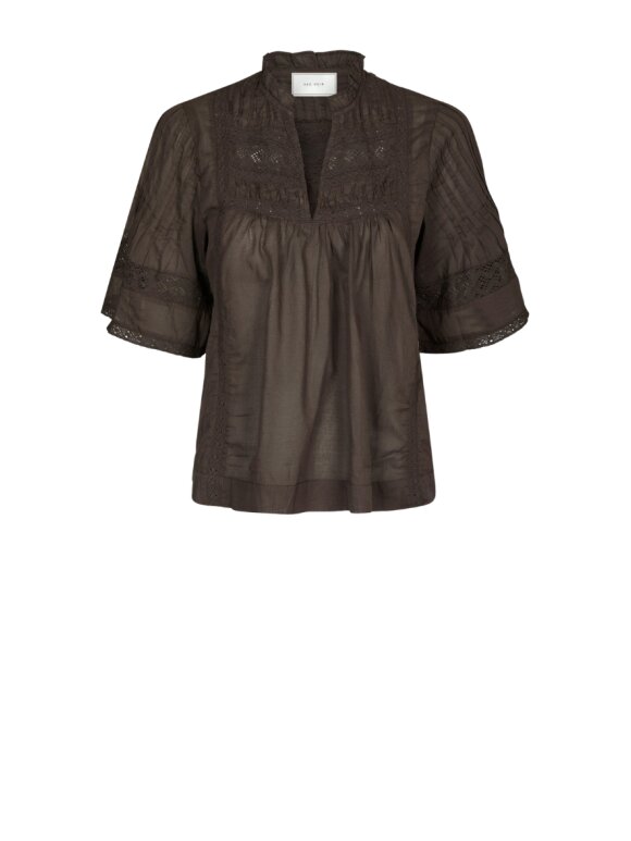Neo Noir - Siama S Voile Blouse