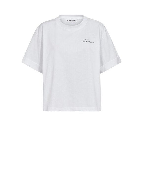 Haute L'amitié - HL Crew Neck Crop Tee Haute L'amitié - HL Crew Neck Crop Tee