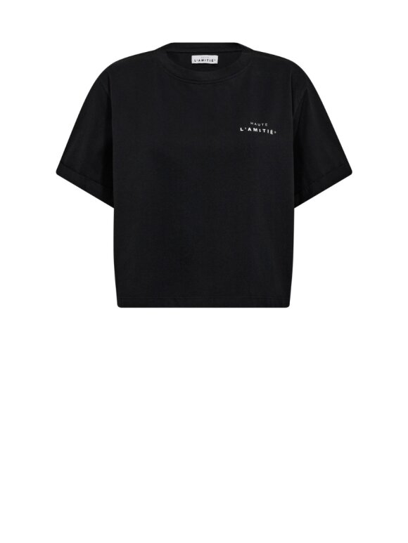 Haute L'amitié - HL Crew Neck Crop Tee Haute L'amitié - HL Crew Neck Crop Tee