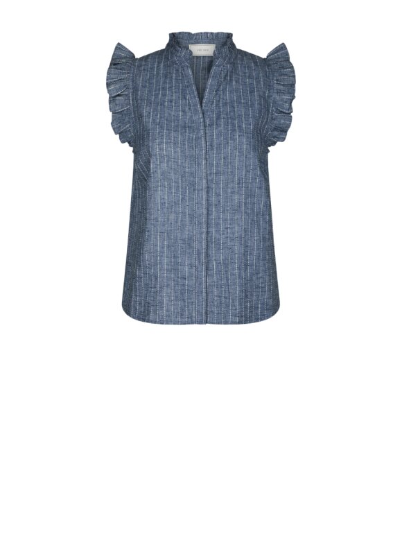 Neo Noir - Siona Emb Stripe Top