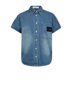 Haute L'amitié - Denim NS Logo Shirt
