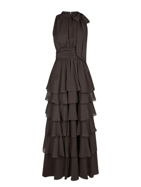 Neo Noir - Marli Solid Chiffon Dress Neo Noir - Marli Solid Chiffon Dress
