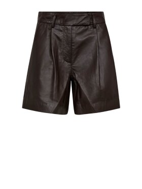 Co'Couture - PhoebeCC Leather Pleat Shorts