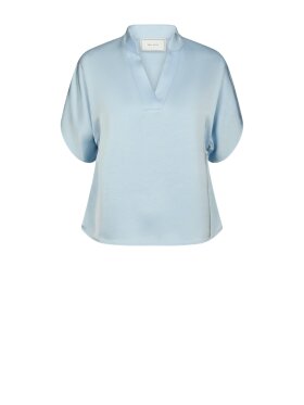 Neo Noir - Anelle Heavy Sateen Blouse